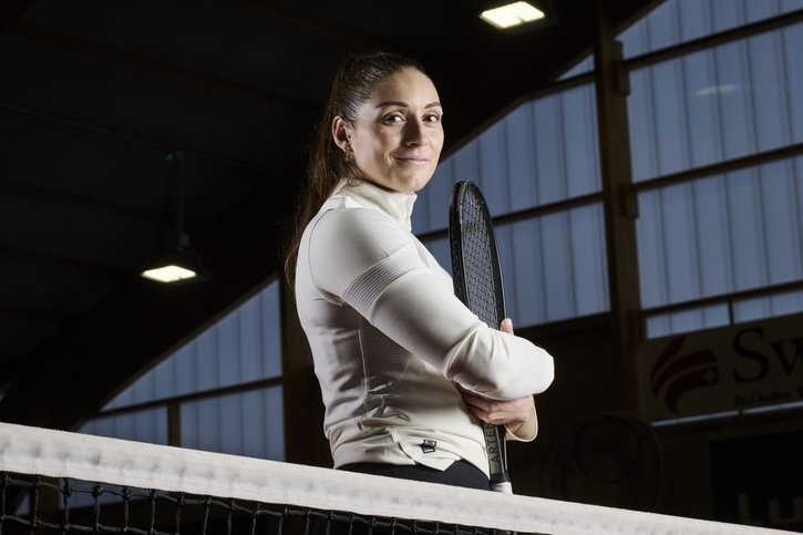 Tennis: La Broyarde Tess Sugnaux s’accroche à son rêve