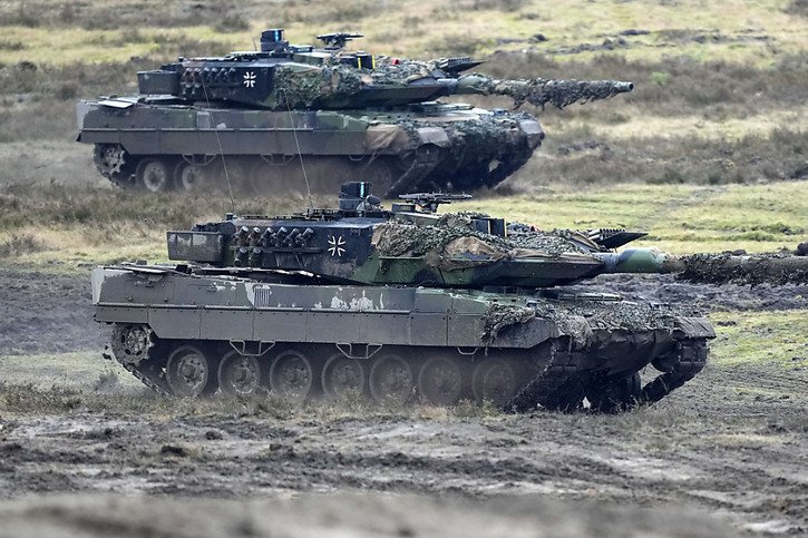 Les transactions entourant l'achat et la vente des Leopard 1 n'ont pas toujours été conformes (archives). © KEYSTONE/AP/MARTIN MEISSNER