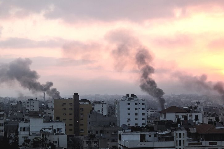 Gaza  bénéficiera-t-il d'un répit? © KEYSTONE/EPA/WESAM NASAR