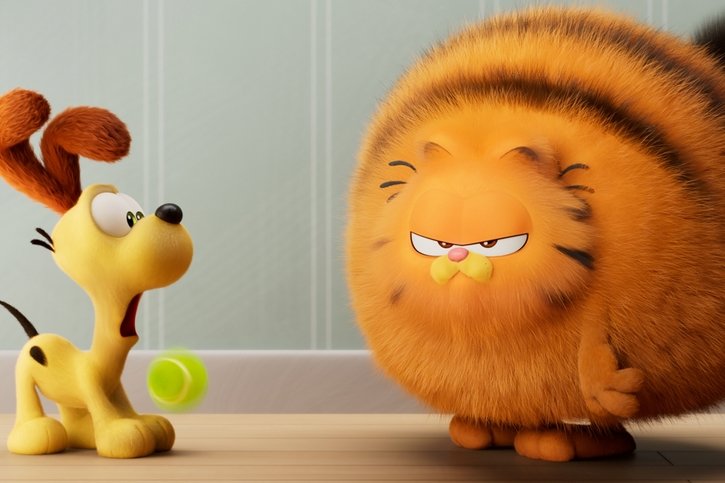 Cinéma: "Garfield, héros malgré lui", un retour paresseux